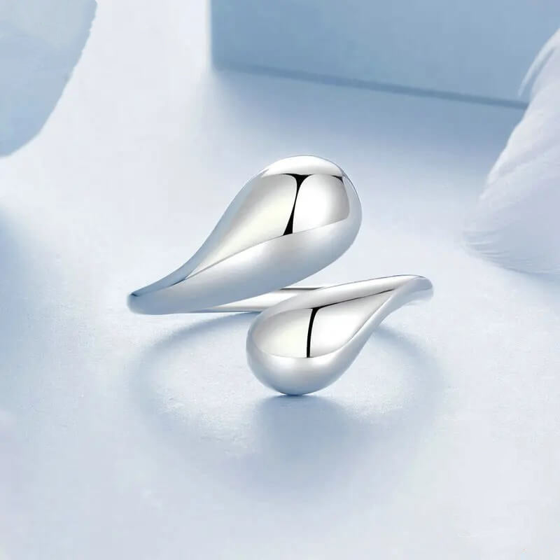 טבעת כסף אורן