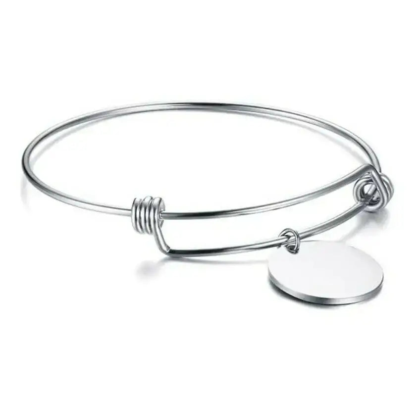 צמיד לאישה עם חריטה מותאמת אישית